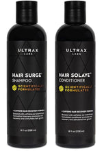 Load image into Gallery viewer, Ultrax Labs Hair Surge Shampoo And Hair Solaye Conditioner