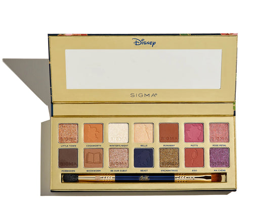 Sigma Disney Beauty and The Beast eyeshadow palette