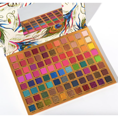 Qing Beauty Exotic Pop EyeShadow Palette with 88 Pans !
