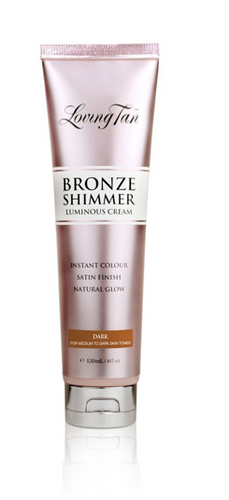 loving tan shimmer luminous cream dark