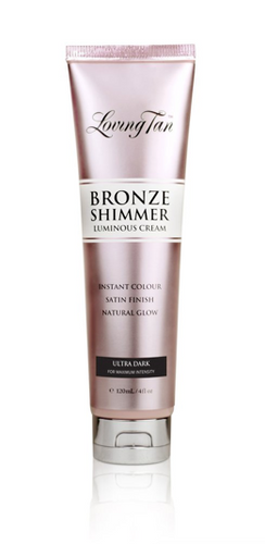 loving tan shimmer luminous cream ultra dark