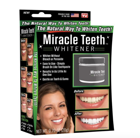 Miracle Teeth Whitener As Seen On TV